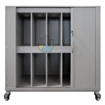 Microscope Cabinet on Wheels